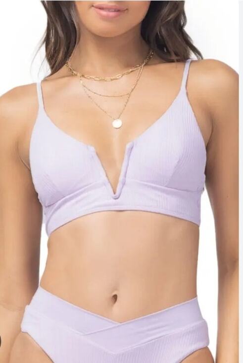 l*space Other - L*Space Siren Bikini Top in Peony Purple Size Small NWT
